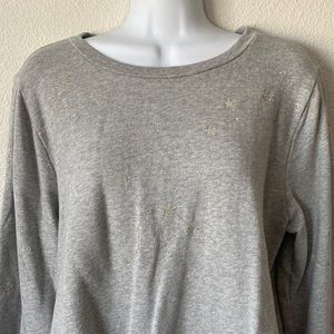 Loft Cotton Sweatshirt Sz L